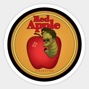 Red Apple Cigarettes Sticker